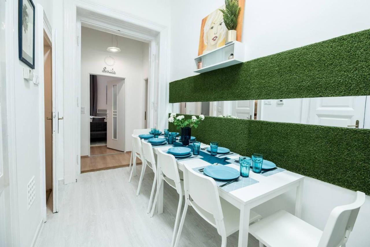 בודפשט Cosy And Central Apartment With 4 Bedrooms And A/C מראה חיצוני תמונה